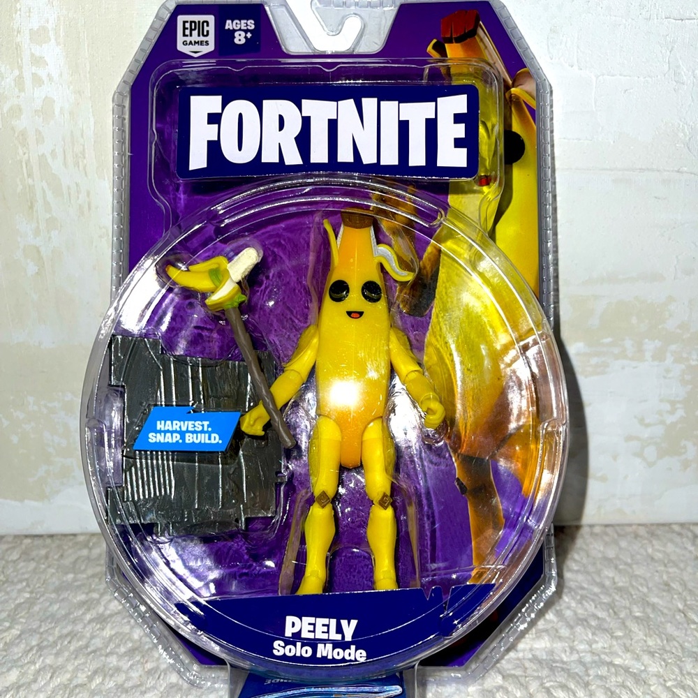 Fortnite action figure:peely solo mode